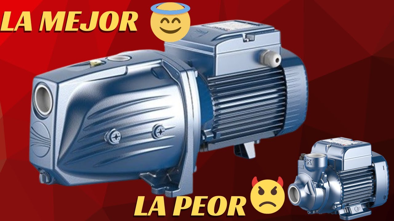 🤯Bomba PERIFÉRICA o Bomba JET?  Cuál elegir? FÁCIL Y SENCILLO.