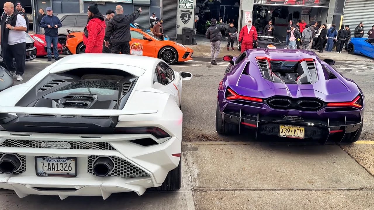 LES MILLIONAIRES DE NEW YORK sortent leurs SUPERCARS pour la bonne cause ! 🔥