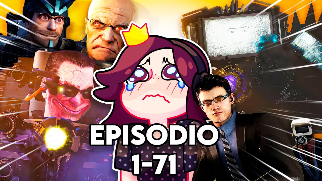 VI TODO SKIBIDI TOILET Y ENCONTRE SECRETOS 😨 (episodios 1-71 ) | Reaccion Skibidi toilet 1-71