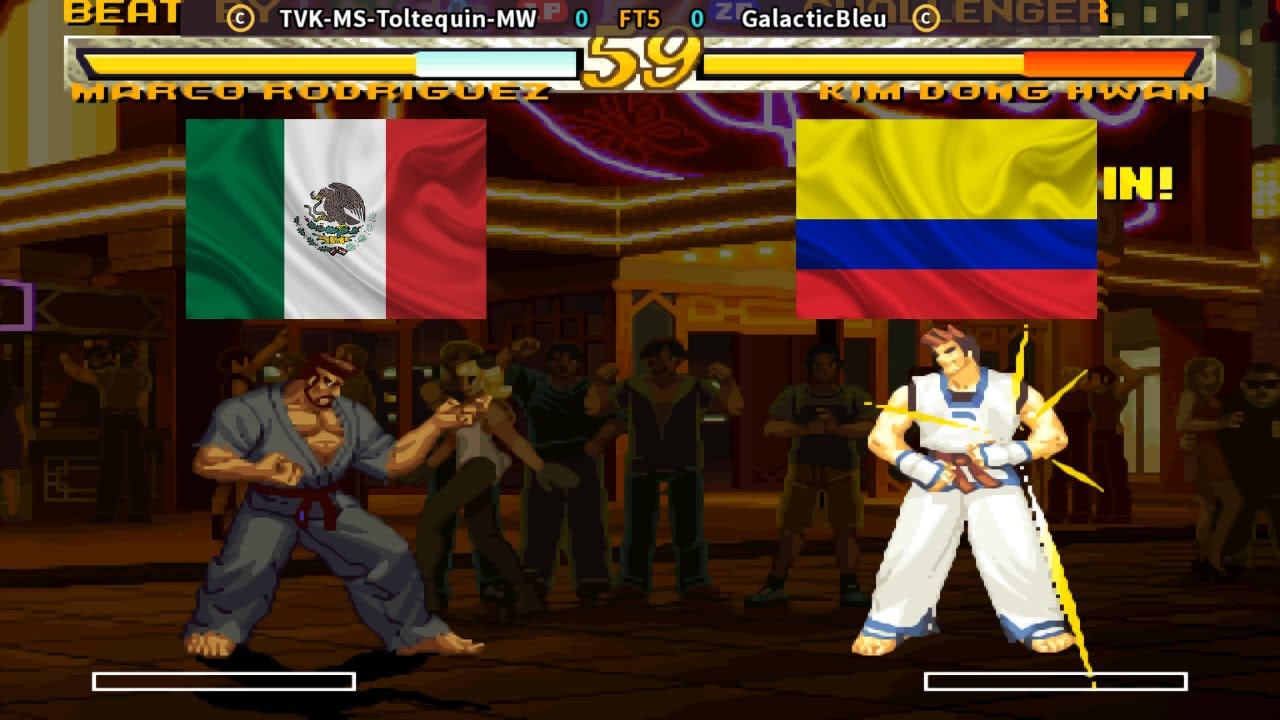 Garou - Mark of the Wolves -  TVK-MS-Toltequin-MW  vs  GalacticBleu