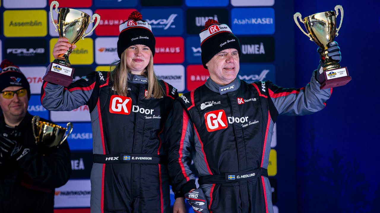 Rally Sweden Historic 2025, SS6 Kolksele - Christer Hedlund & Elina Svensson