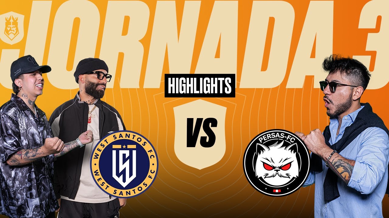 WEST SANTOS de WESTCOL y ARCÁNGEL VS PERSAS de ZEIN | Resumen Partido J3 6-1