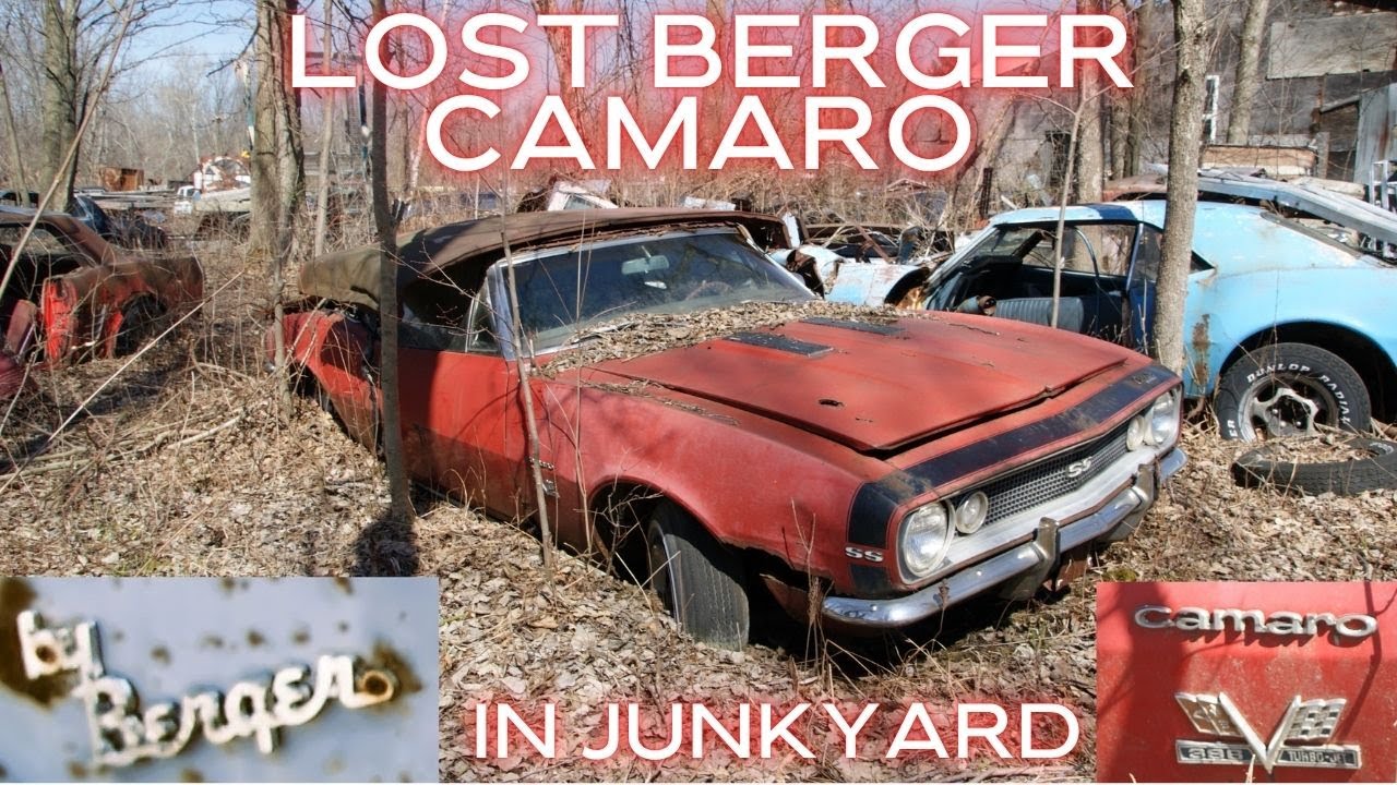 RARE Berger Camaro SS Convertible discovered in Junkyard!