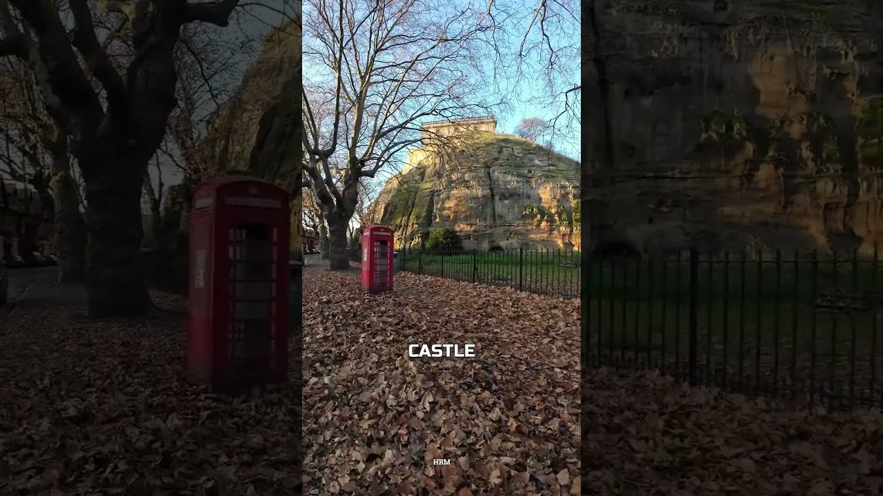 Walking Outside Nottingham Castle | Castle Tour | England 