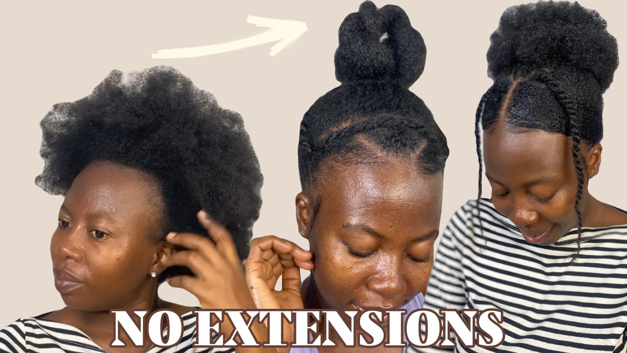 BEST 4C natural HAIRSTYLES | Easy natural hairstyles | WORK FRIENDLY 4C NATURAL HAIRSTYLES