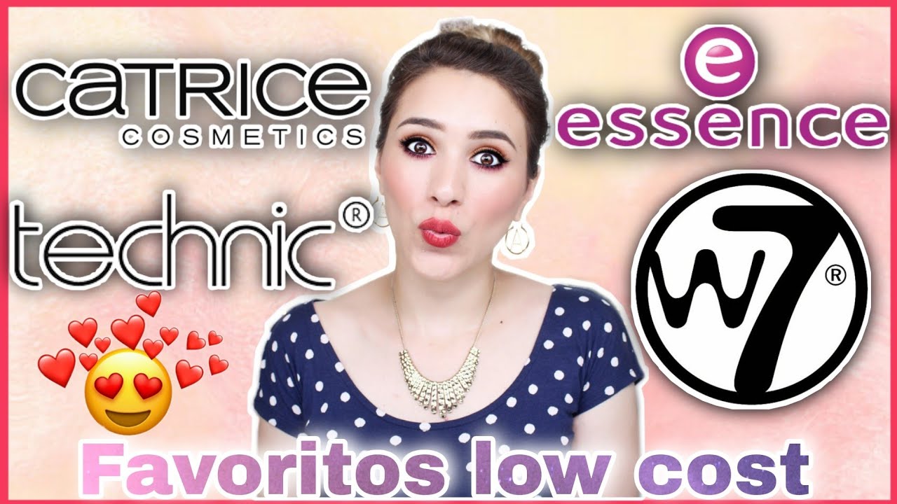 💥CUATRO FAVORITOS DE CADA MARCA LOW COST! Technic, Essence, Catrice y W7! #maquillajelowcost