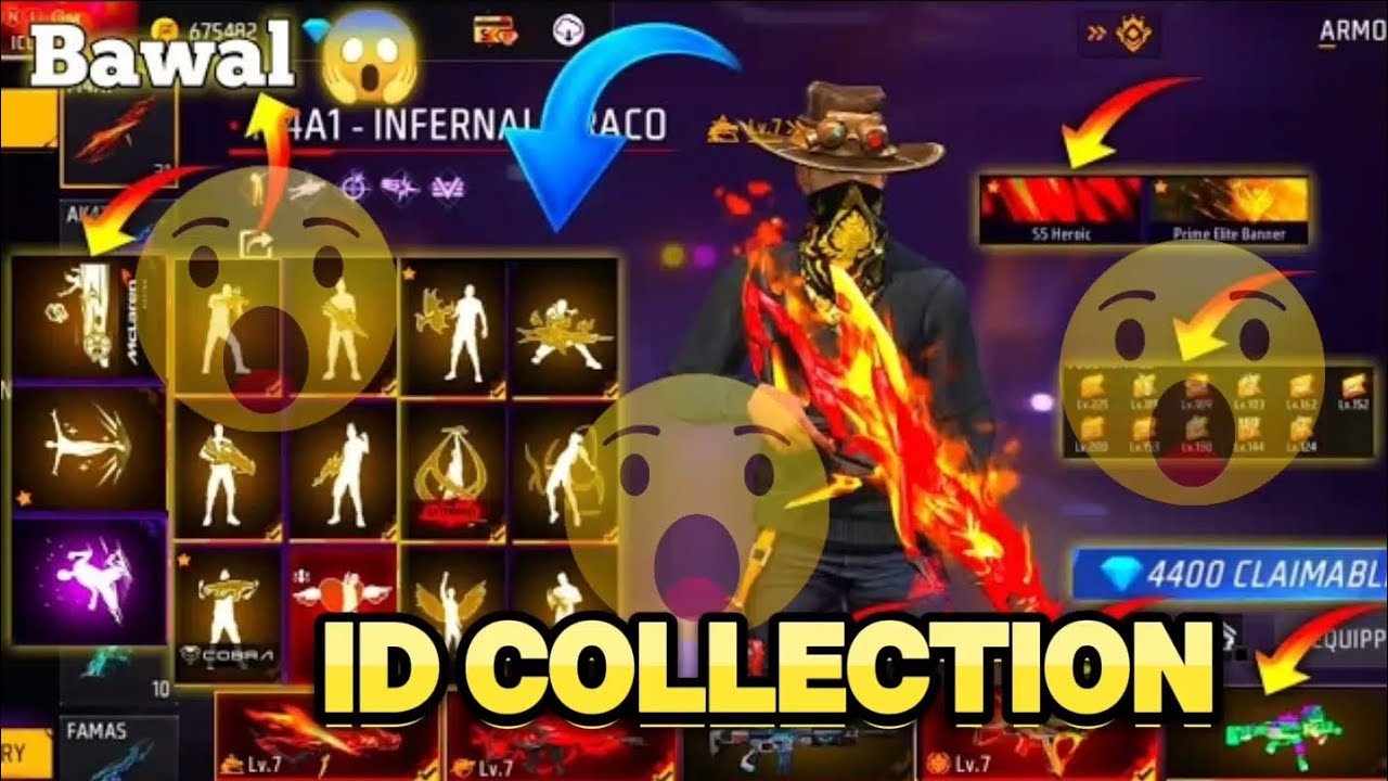 SYL HUNTER এর আইডিতে RARE এবং গোপন যা যা রয়েছে আইডির সকল কালেকশন 2025 সাল পর্যন্ত ট্রিপল আর এর