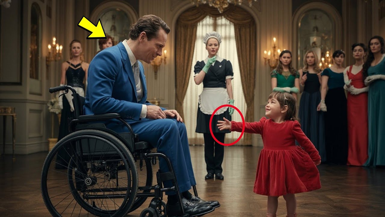 A paralyzed millionaire was rejected by everyone until the janitor's daughter invited him to dance!