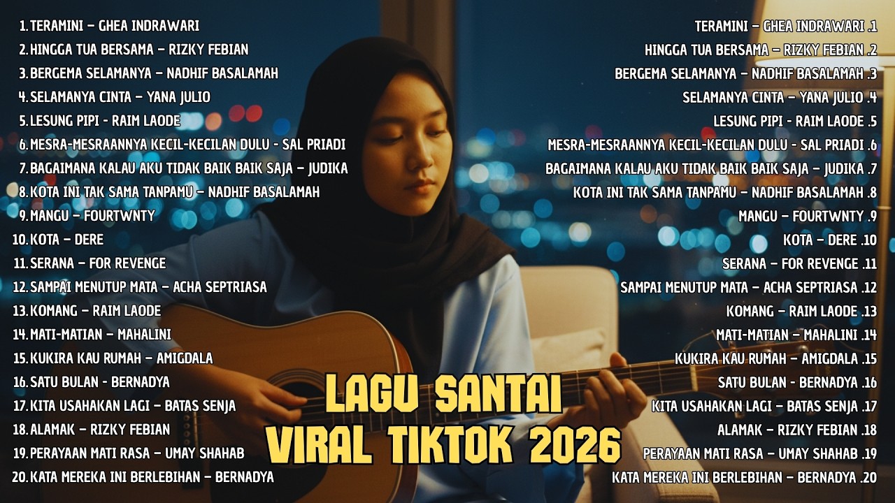 Lagu Pop Hits Indonesia Terbaru 2026 Full Album - Enak Didengar Saat Kerja & Santai Pagi