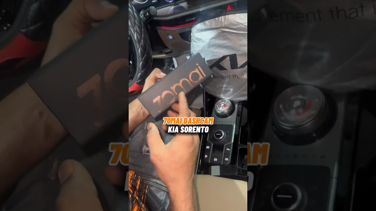 70MAI DASHCAM FOR KIA SORENTO | CAR HUB DUBAI 