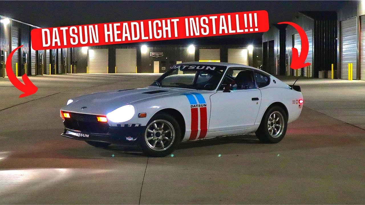 DAPPER LIGHTING Headlight Install on my Datsun 280Z!
