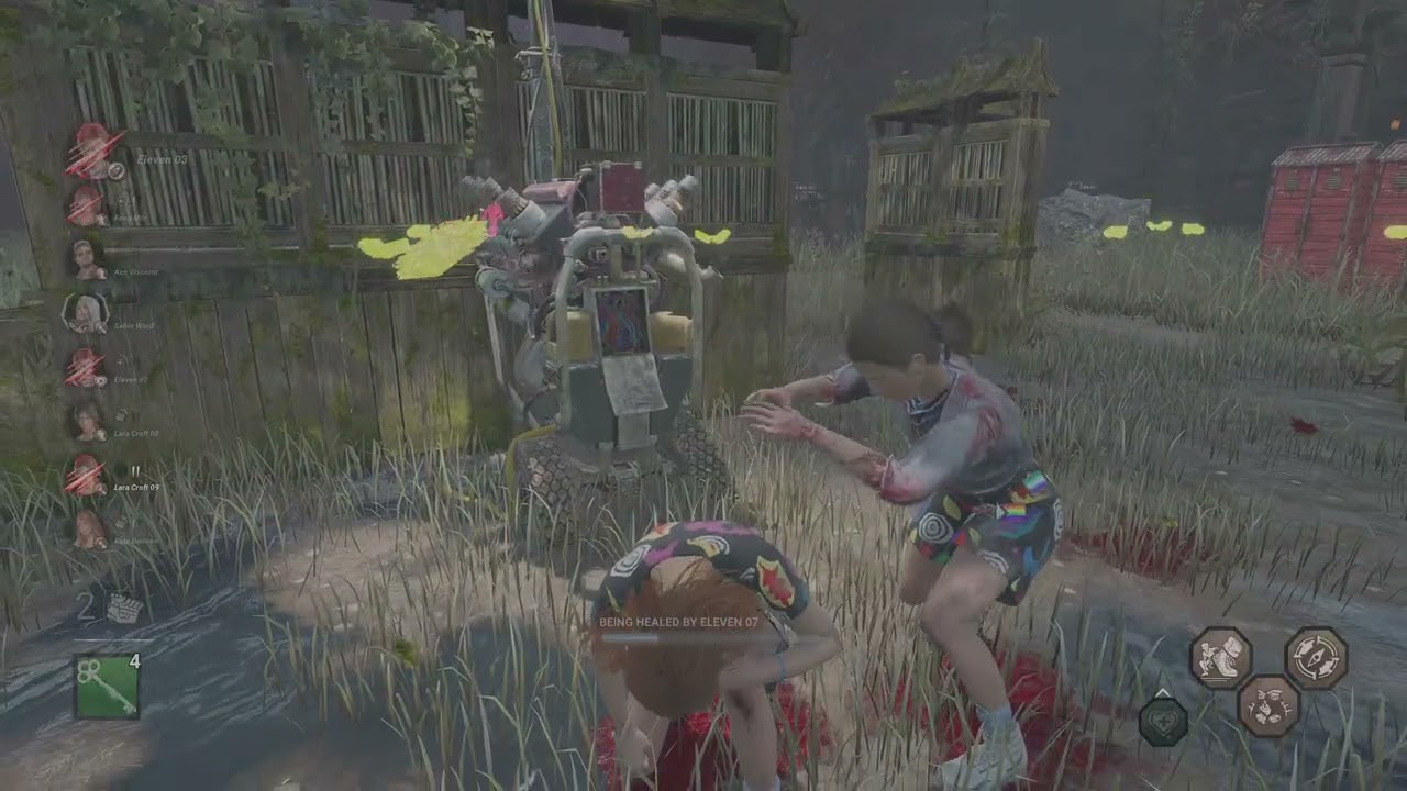 Playing DBD 2V8