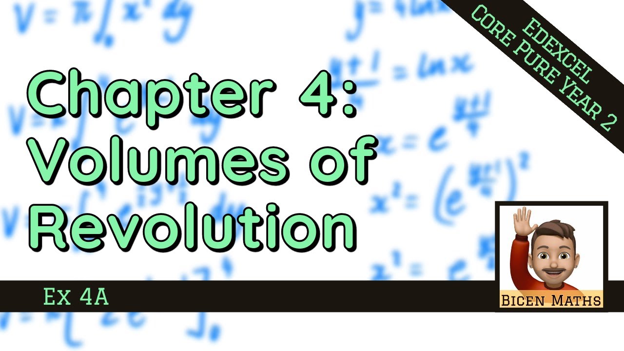 Volumes of Revolution (A2) 1 • About the x-axis • CP2 Ex4A • 🎯