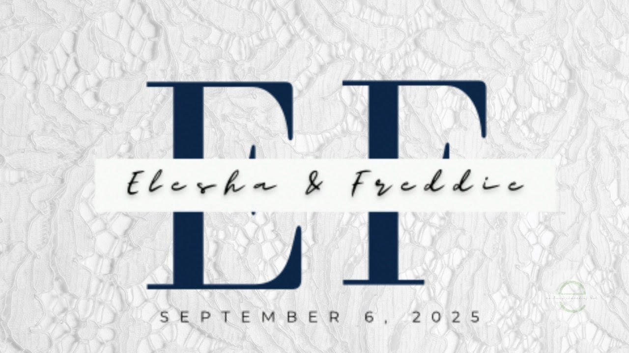 Freddie Wims Jr and Elesha Jacobs Wedding Ceremony │ Eastway Church Of God │ Sept 6, 2025