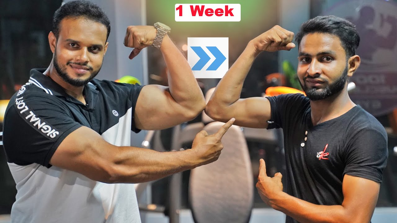 ১ সপ্তাহে বড় biceps তৈরি করুন | Bangla Fitness Tips