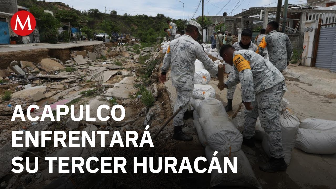 Acapulco refuerza medidas ante huracán 'Erick' que avanza con intensidad