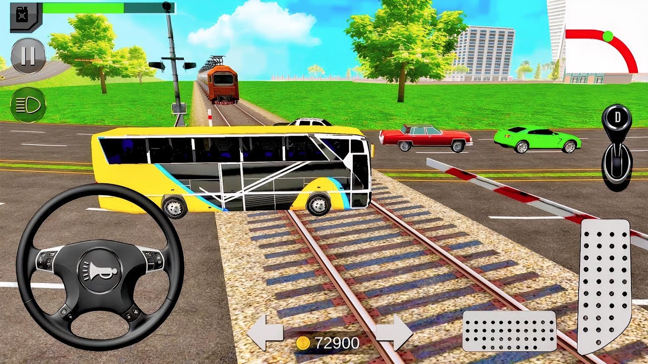 Euro Coach Bus Simulator 2025: City Bus Driving Games - Android Gameplay