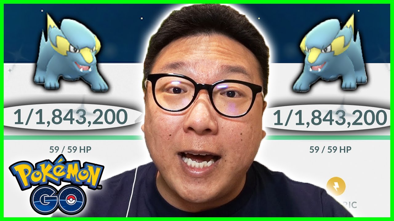 1 IN 1,843,200 CHANCE TO CATCH THIS POKEMON AND I GOT IT! - Pokemon GO