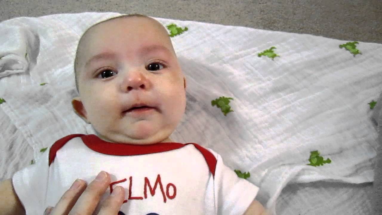 baby cries when mom sings 