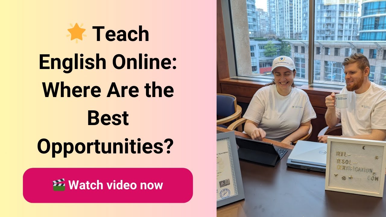 Teach English Online: Where Are the Best Opportunities?