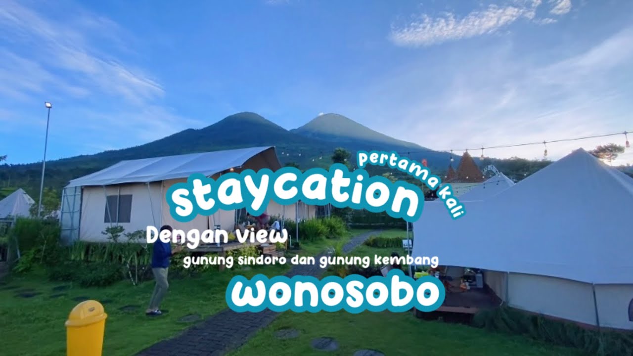 Glamping harga mulai dari 300rb sudah dapat view secakep ini 💙