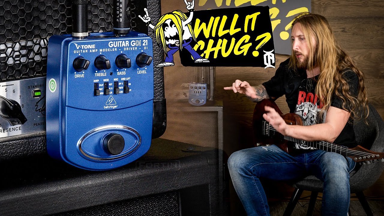 WILL IT CHUG? - Behringer V Tone Guitar GDI 21