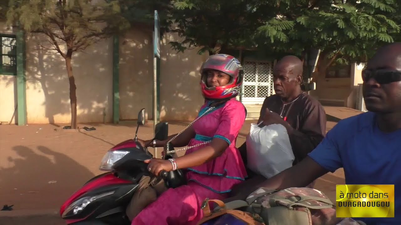 Ouagadougou à moto!