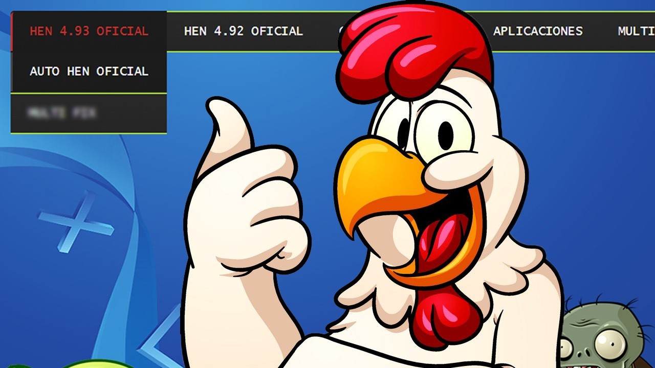 AUTO HEN 4.93... SE INSTALA EN SEGUNDOS EN TU PS3 😱