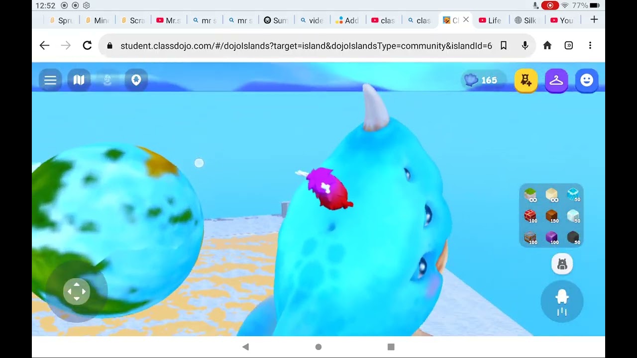 Dojo class islands