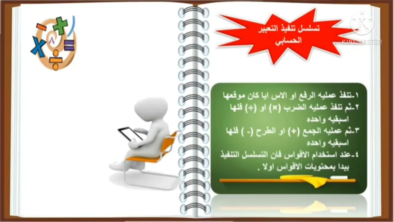 حاسوب الاول متوسط الوحدة الثالثة الفصل الثاني الدرس الثاني التعبير الحسابي