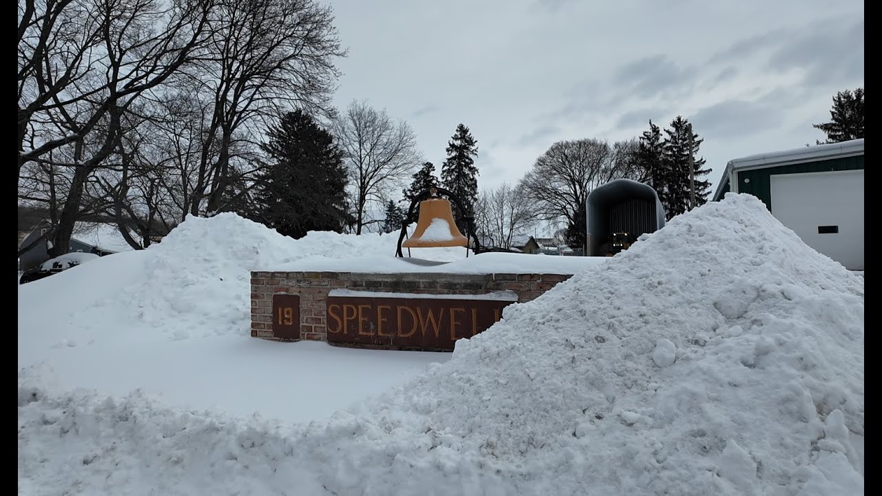 The day after the WORST SNOW STORM IN HISTORY! (or a light dusting)