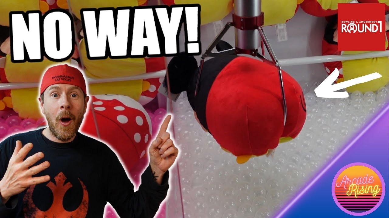 FUNNIEST Claw Machine Win Ever at Round 1!