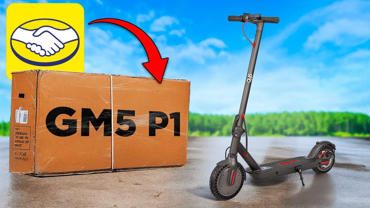 Comprei o Patinete Elétrico mais Barato - GM5 P1