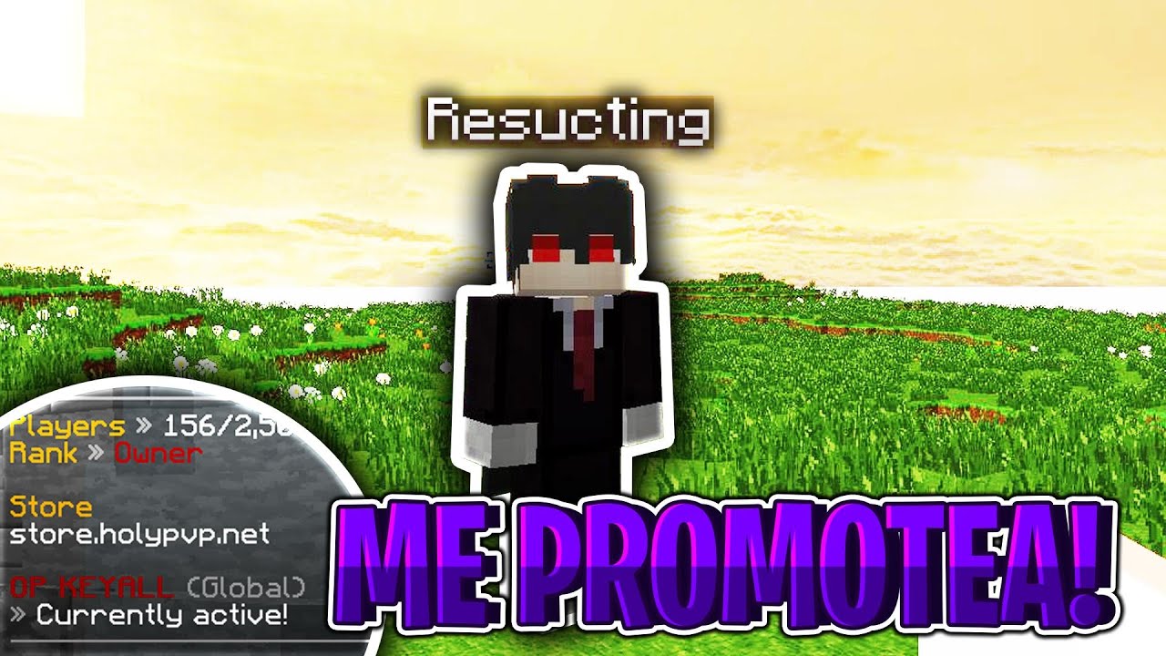 RESUCTING ME PROMOTEA A OWNER DE HOLYHCF | Minecraft HCF