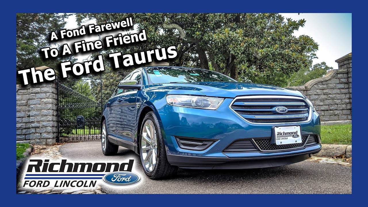 2018 Ford Taurus Review: One Last Drive