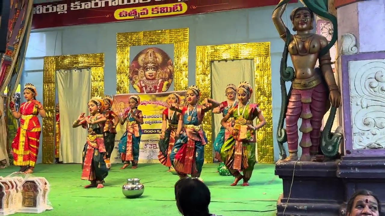 Bhimavaram Mavvullamma temple 07-02-2026 classical dance atchuytam keshavam