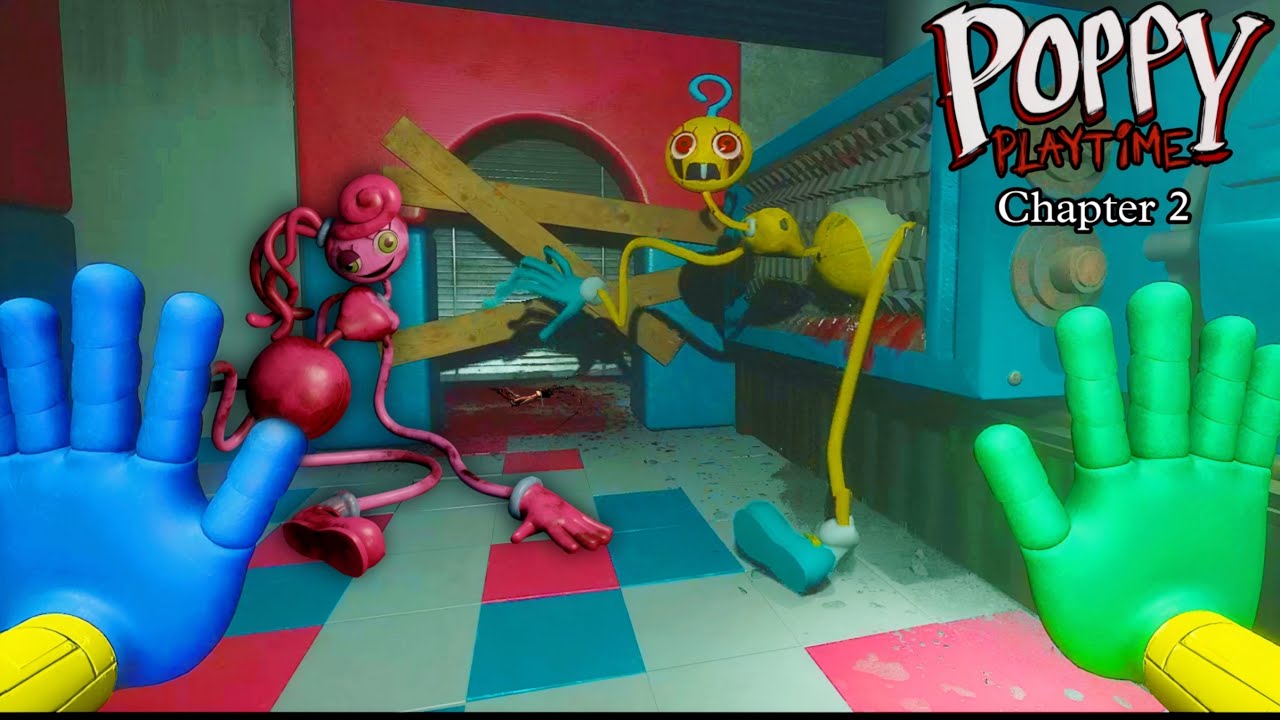 Poppy Playtime Chapter 2: Mommy Long Legs & Baby Long Legs Showdown! (MODS Gameplay)