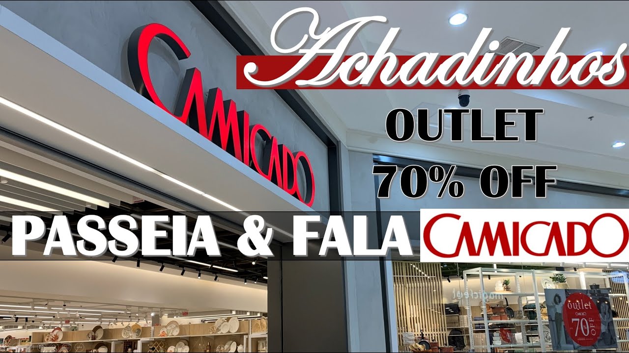 ACHADINHOS NO OUTLET CAMICADO 70% OFF + PASSEIA E FALA 2022 | São Paulo