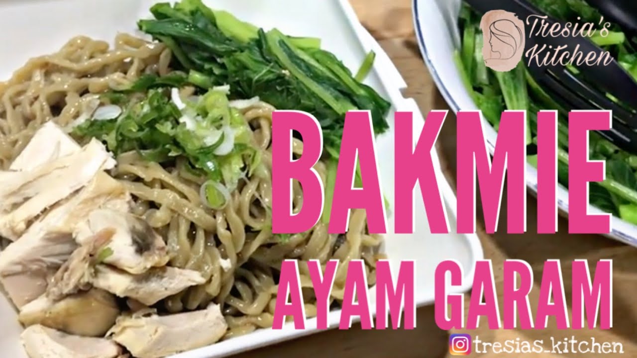 Pecinta Bakmie wajib bisa masak sendiri !! Bakmi Ayam Garam