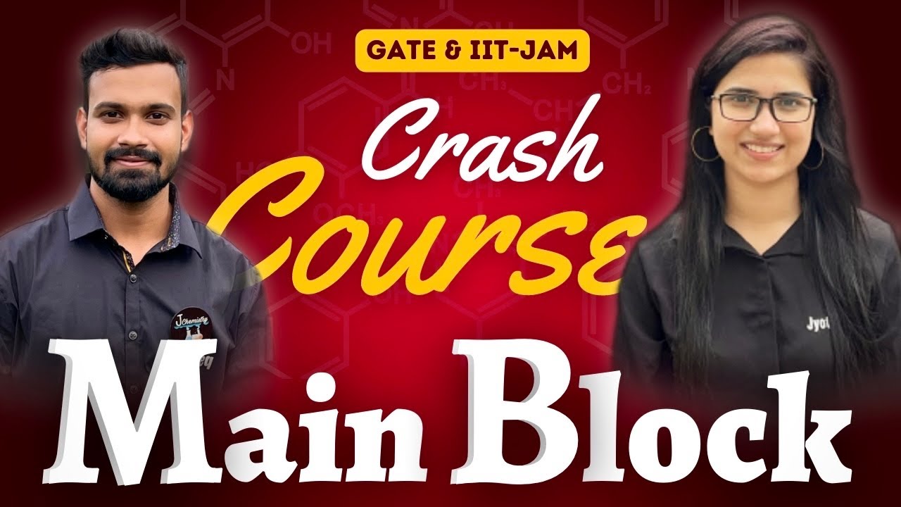 Main Block Elements | GATE Chemistry Crash Course | IIT JAM Crash Course Chemistry |Chemical Science
