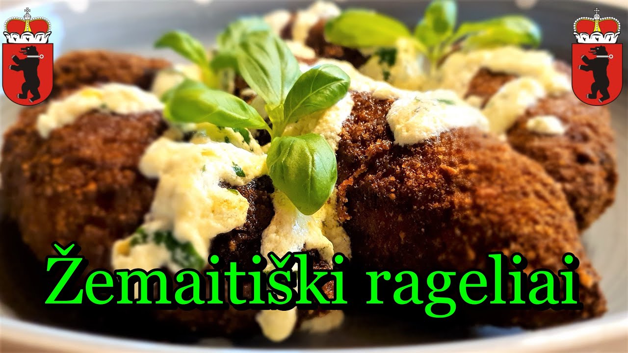 Жемайтские мясные пироги - литовская кухня