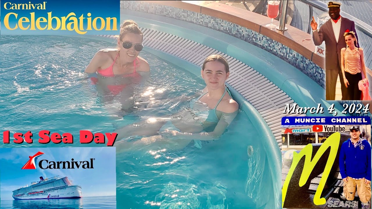 Carnival Celebration 1st Sea Day Part 1 #carnival #celebration #johnheald