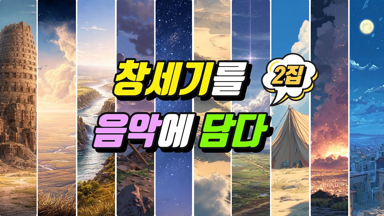 [창세기 찬양 2집] 부르심과 약속의 길을 따라 걷다 🌍 | 창세기 11–20장 찬양 모음 | 워십 CCM