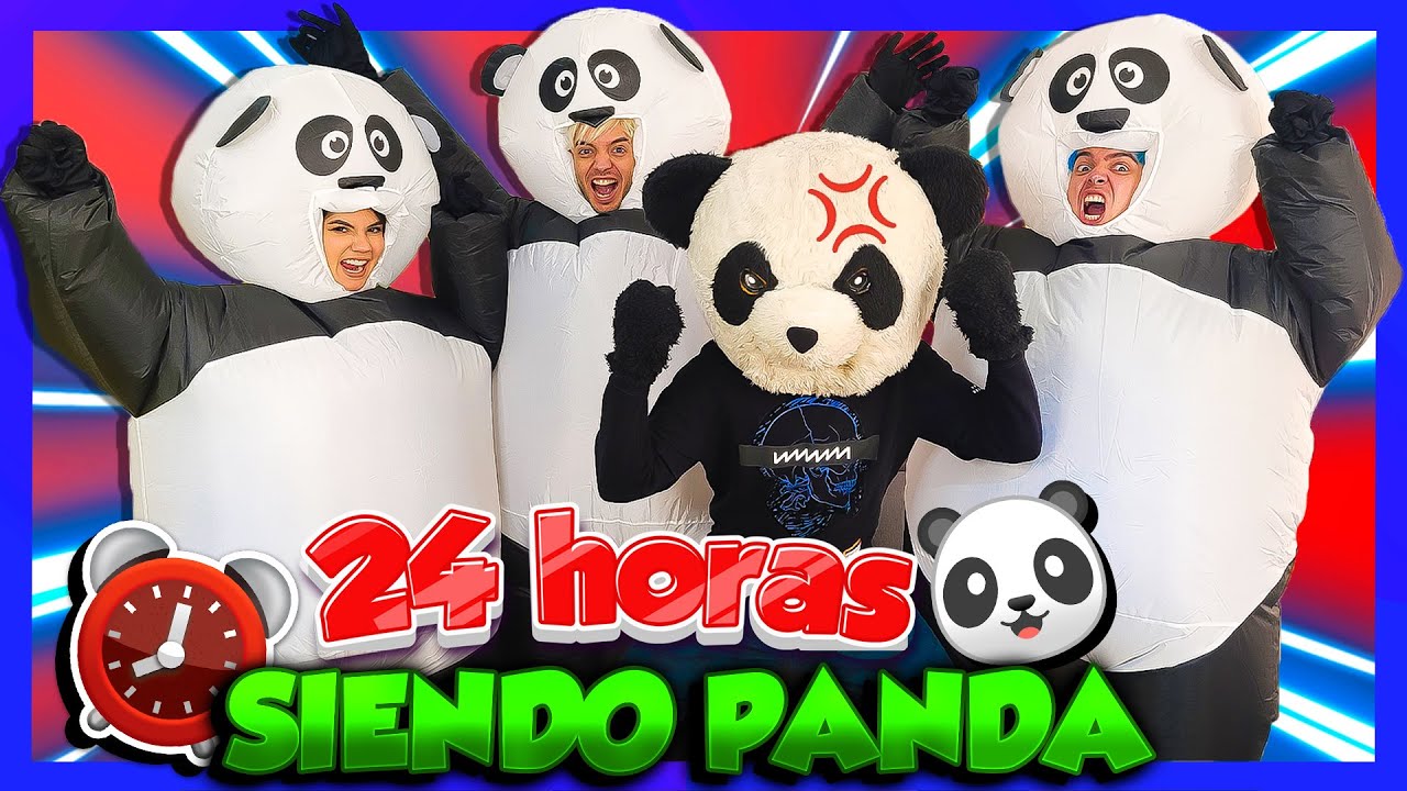 IMITANDO A PANDA POR 24 HORAS - Yolo Aventuras