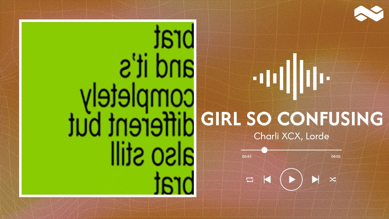 Charli XCX // Girl so confusing featuring Lorde (lyrics)