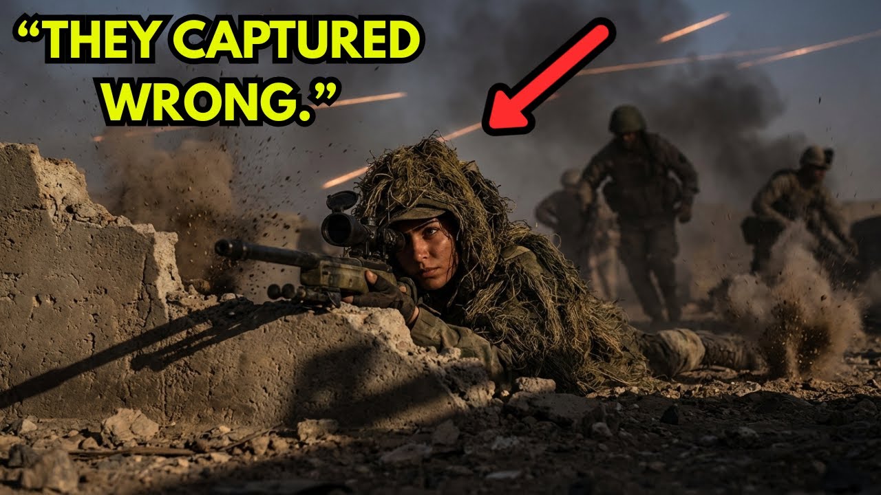 On an Active Battlefield, They Captured a Woman and Her War Dog — Not Knowing She Was a Sniper