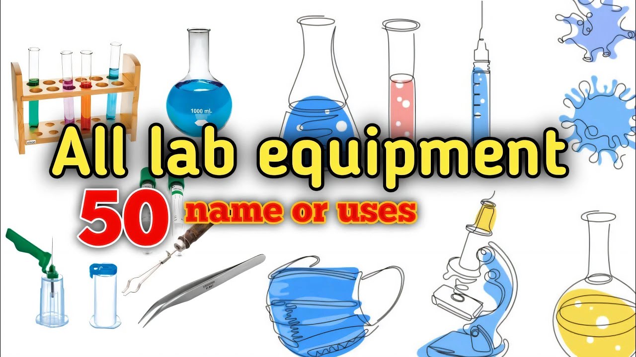 Laboratory Vocabulary | 50 Laboratory Equipment Names | Lab Instruments |Rizwan Ashraf