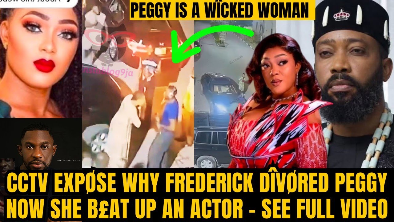 Ух ты! Пегги Овир разоблачена в программе CCTV: почему Фредерик Леонард расторг брак, она избила ...