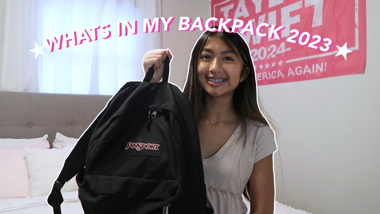 WHATS IN MY BACKPACK 2023 *8TH GRADE*