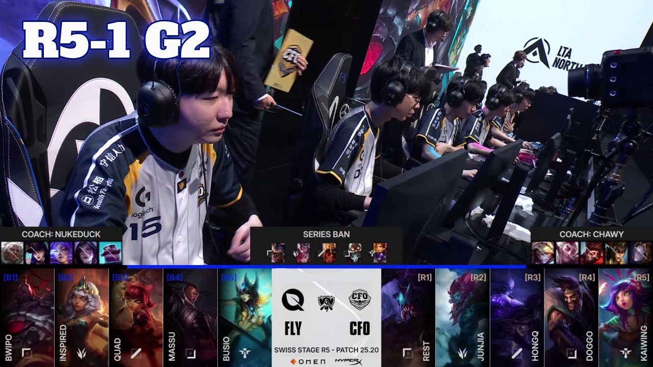 CFO vs FLY - Game 2 | Day 9 LoL Worlds 2025 Swiss Stage | CTBC Flying Oyster vs FlyQuest G2 full